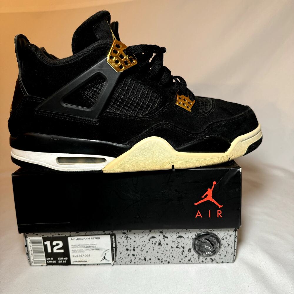 Size 12 - Nike Air Jordan 4 Retro Royalty Men's Shoes